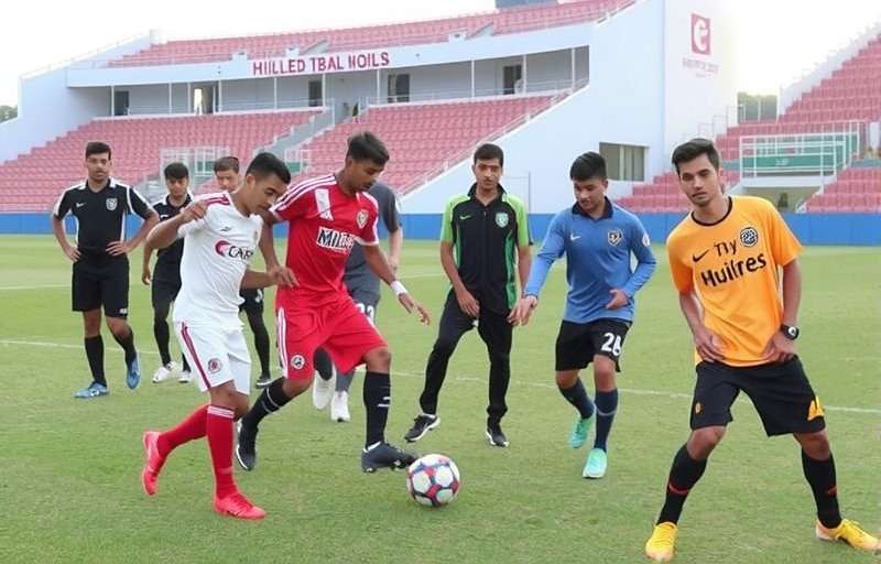 Hyderabad Football Heroes community tournament in Mumbai with players competing